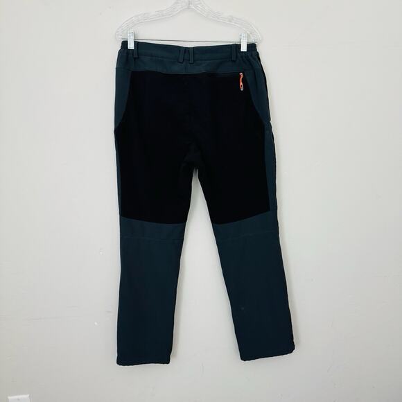 Wind Stopper Gray Fleece Lined Hiking Pants Women’s Size XL - Picture 6 of 8